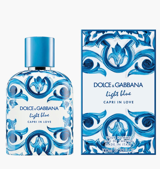 Dolce & Gabbana Light Blue Capri in Love