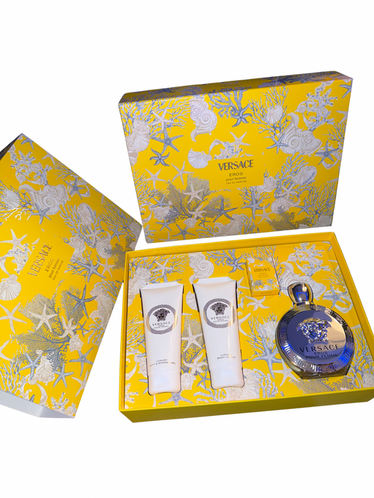 Versace Eros Pour Femme Set of 4